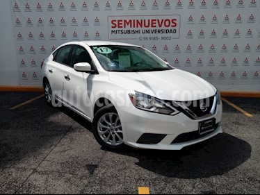 Foto Nissan Sentra Sense Aut usado (2017) color Blanco precio $203,000