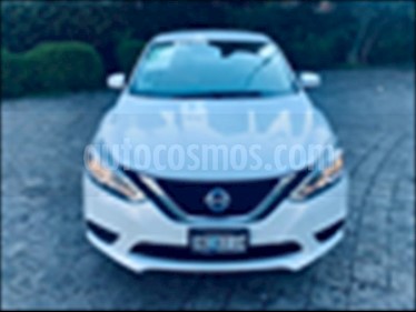 Nissan Sentra Sense Aut usado (2017) color Blanco precio $219,000