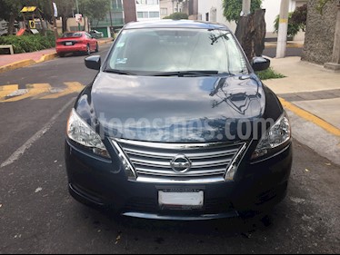Nissan Sentra Sense usado (2016) color Azul Oriental precio $180,000