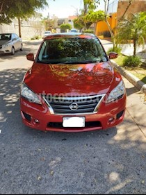 Nissan Sentra SR Aut NAVI usado (2016) color Rojo precio $203,000