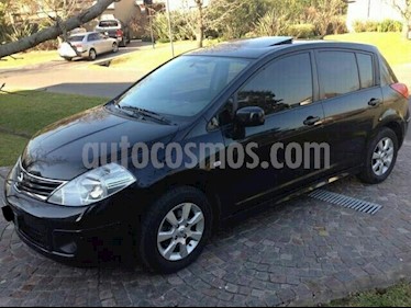Nissan Tiida Hatchback Visia usado (2009) color Negro precio $260.000