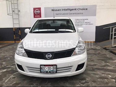 Nissan Tiida HB Premium Aut usado (2018) color Blanco precio $175,000