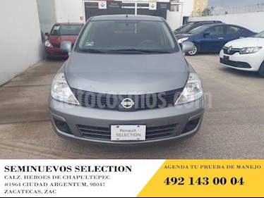 Foto venta Auto usado Nissan Tiida Sedan 4p Sedan Sense L4/1.8 Man (2018) color Gris precio $165,000