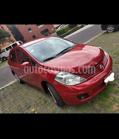 Nissan Tiida Sedan Comfort Ac usado (2011) color Rojo precio $169,100