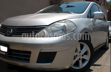 Foto venta Auto usado Nissan Tiida Sedan Comfort Aut Ac (2007) color Plata precio $76,900