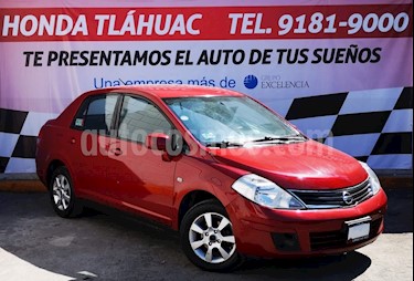 Foto venta Auto usado Nissan Tiida Sedan Custom Ac (2011) color Rojo precio $85,000