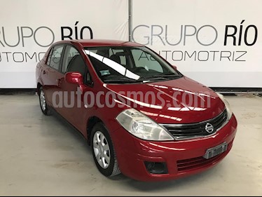 Foto venta Auto usado Nissan Tiida Sedan Custom (2011) color Rojo Burdeos precio $95,000