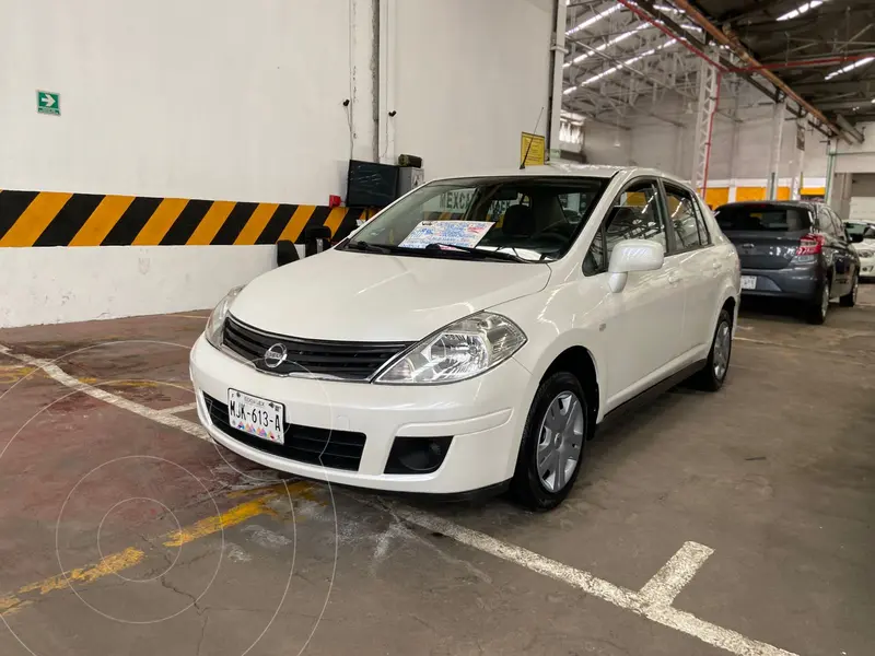 Foto Nissan Tiida Sedan Sense usado (2015) color Blanco financiado en mensualidades(enganche $39,000 mensualidades desde $5,250)