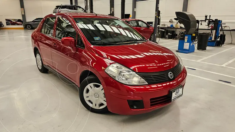 Foto Nissan Tiida Sedan Sense usado (2018) color Rojo precio $184,900