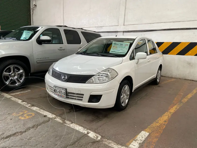 Foto Nissan Tiida Sedan Sense Aut usado (2018) color Blanco financiado en mensualidades(enganche $48,000 mensualidades desde $3,750)