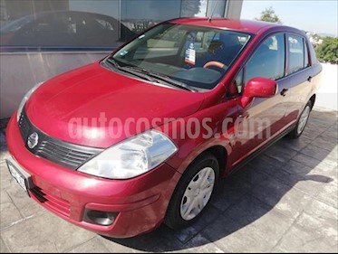 Nissan Tiida Sedan SENSE TM usado (2016) color Rojo precio $129,000