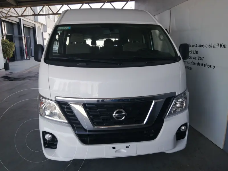 Foto Nissan Urvan 15 Pas Amplia Aa Pack Seguridad usado (2020) color Blanco precio $585,000