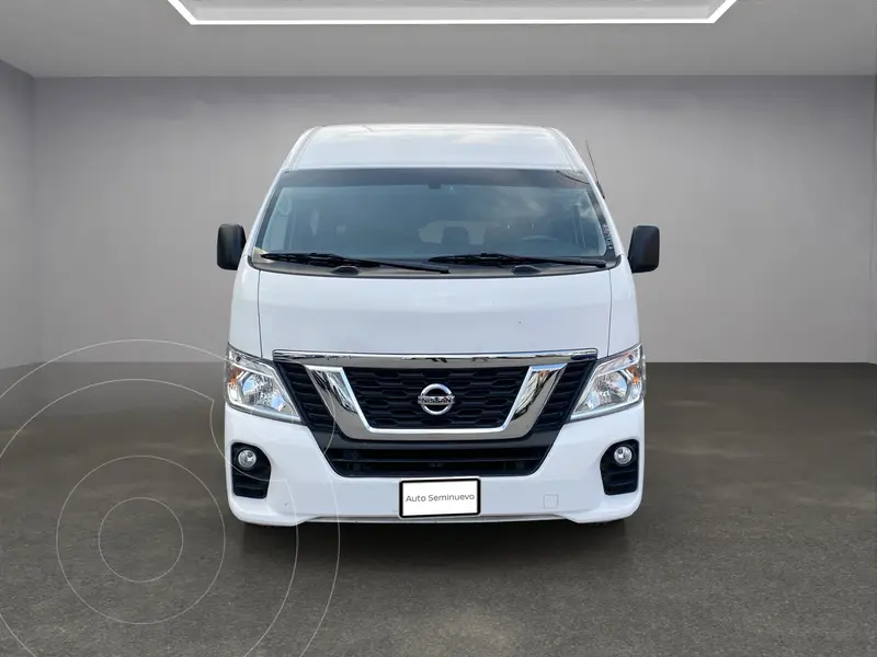 Foto Nissan Urvan 15 Pas Amplia Aa Pack Seguridad usado (2020) color Blanco precio $499,900
