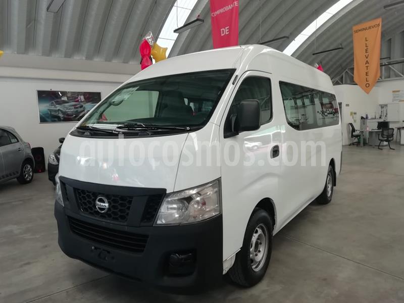 foto Nissan Urvan Diesel Panel Toldo Alto 5P usado (2017) color Blanco precio $329,000