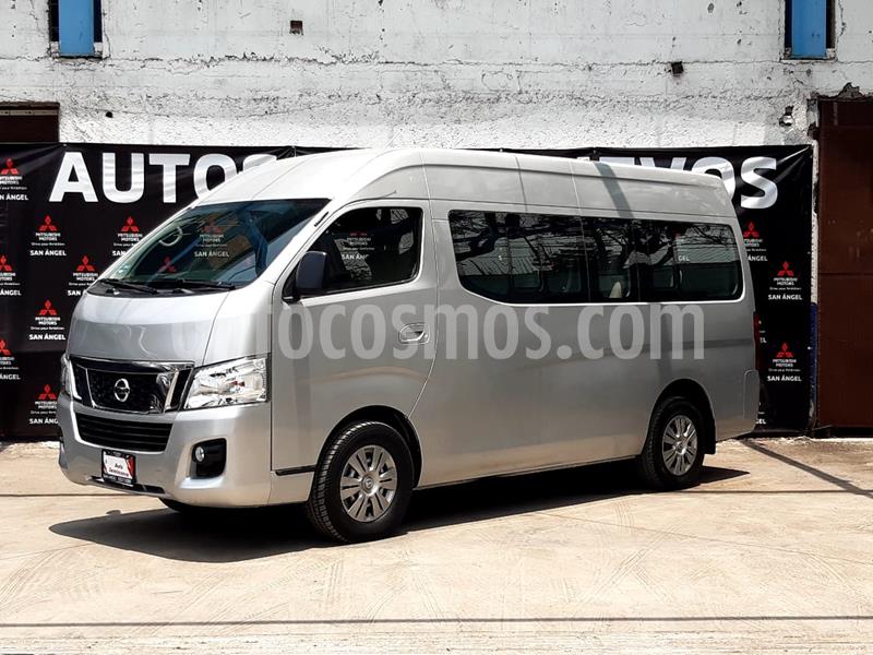 foto Nissan Urvan 12 Pas Aa Pack Seguridad usado (2017) color Plata precio $370,000