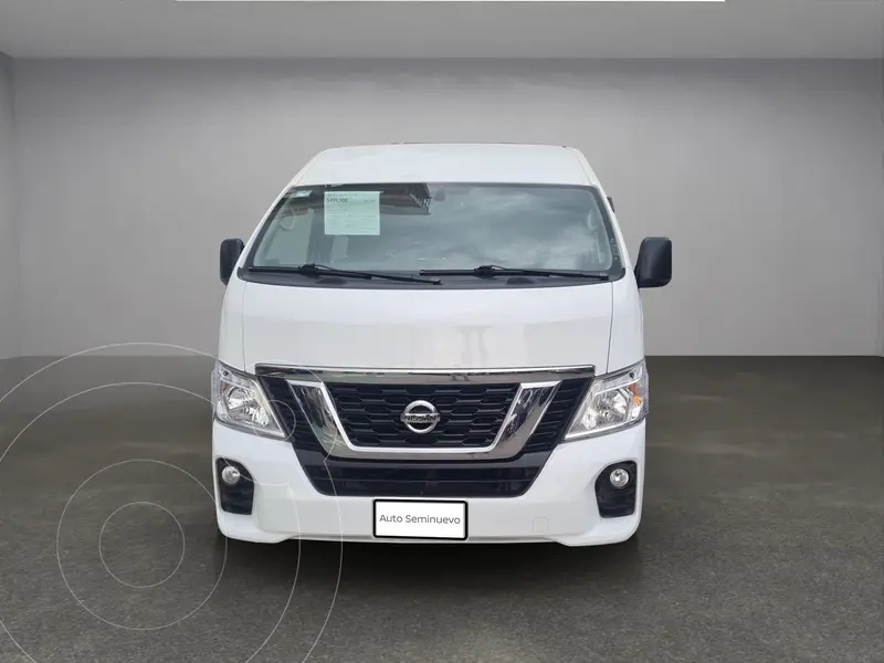Foto Nissan Urvan 15 Pas Amplia Aa Pack Seguridad usado (2020) color Blanco precio $499,900