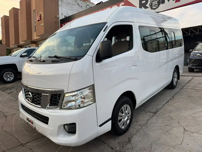 Foto Nissan Urvan 15 Pas Amplia usado (2015) color Blanco financiado en mensualidades(enganche $120,000 mensualidades desde $10,500)