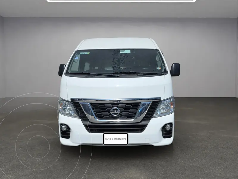Foto Nissan Urvan 15 Pas Amplia Aa Pack Seguridad usado (2020) color Blanco financiado en mensualidades(enganche $190,292 mensualidades desde $9,081)