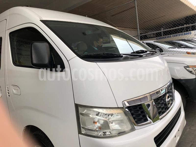 Nissan Urvan 15 Pas Amplia Pack Seguridad usado (2015) color Blanco precio $289,000