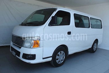 Nissan Urvan 3p GX Larga 5vel a/a 12 pasajeros usado (2011) color Blanco precio $159,000