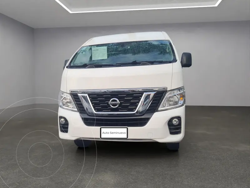 Foto Nissan Urvan 15 Pas Amplia Aa Pack Seguridad usado (2020) color Blanco precio $499,900