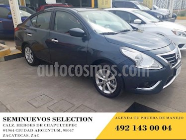 Foto venta Auto usado Nissan Versa 4p Advance L4/1.6 Man (2015) color Azul precio $149,000