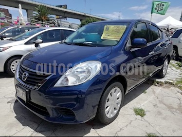 Foto venta Auto usado Nissan Versa Advance (2014) color Azul precio $115,200