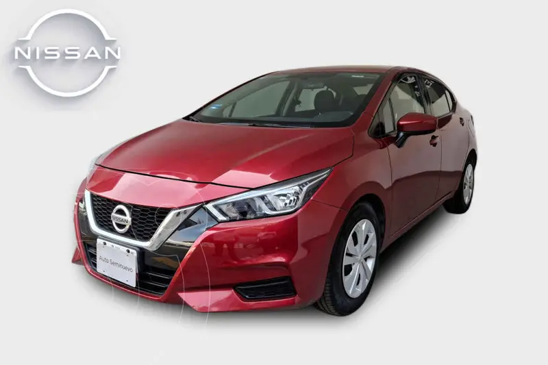 Foto Nissan Versa Sense usado (2021) color Rojo precio $234,000