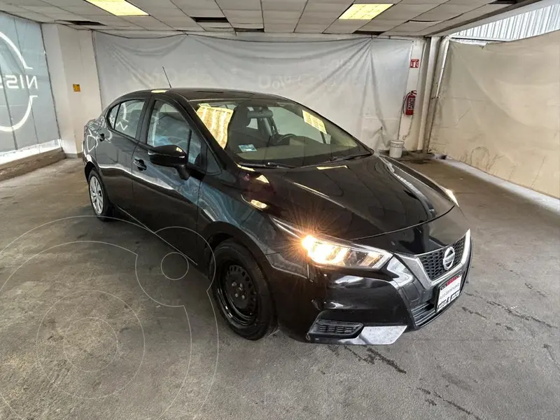 Foto Nissan Versa Sense Aut usado (2020) color Negro financiado en mensualidades(enganche $83,516 mensualidades desde $3,645)