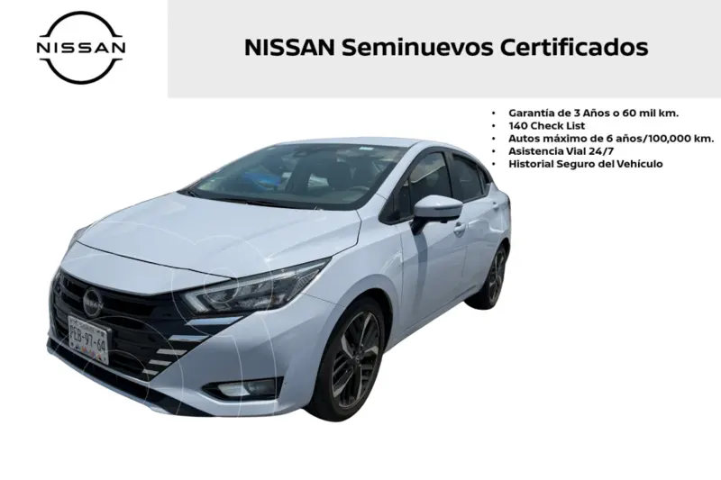 Foto Nissan Versa Exclusive Aut usado (2023) color Gris precio $305,000