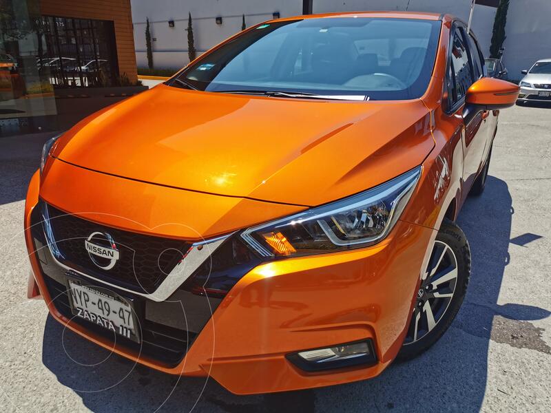 Foto Nissan Versa Advance usado (2020) color Naranja precio $315,000