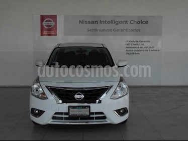 foto Nissan Versa 4p Advance L4/1.6 Aut usado (2018) color Blanco precio $209,000