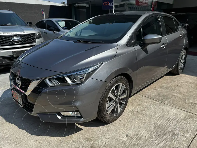 Foto Nissan Versa Advance usado (2022) color Gris financiado en mensualidades(enganche $72,212 mensualidades desde $5,522)