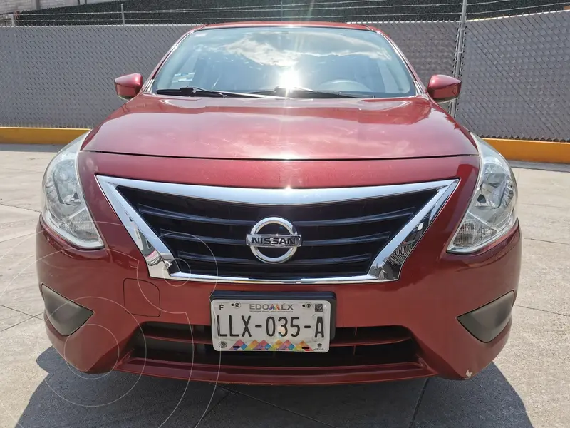 Foto Nissan Versa Sense usado (2018) color Rojo financiado en mensualidades(enganche $56,750 mensualidades desde $6,033)