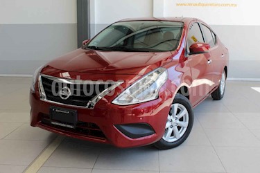 Nissan Versa 4p Sense L4/1.6 Man usado (2019) color Rojo precio $200,000