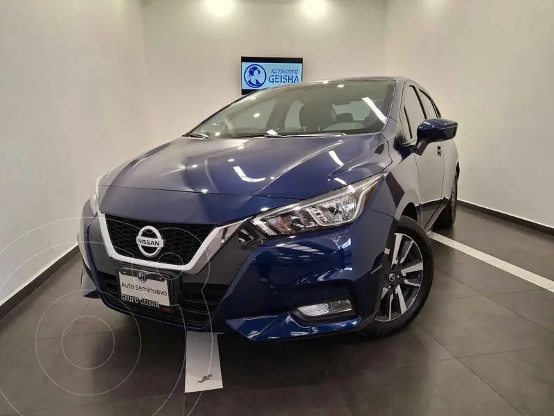 Foto Nissan Versa Advance Aut usado (2021) color Azul precio $310,000