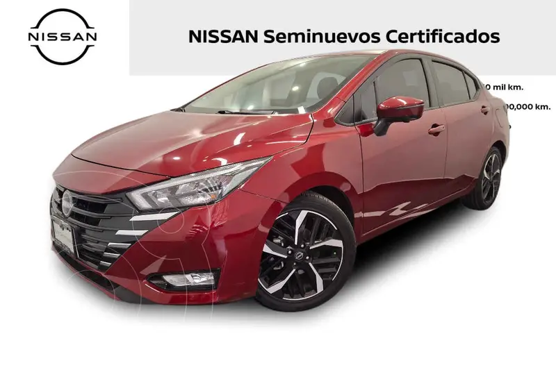 Foto Nissan Versa Exclusive Aut usado (2023) color Rojo precio $357,000