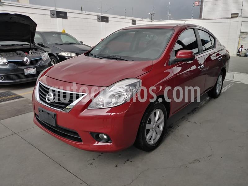 Nissan Versa Advance usado (2018) color Rojo precio $135,000