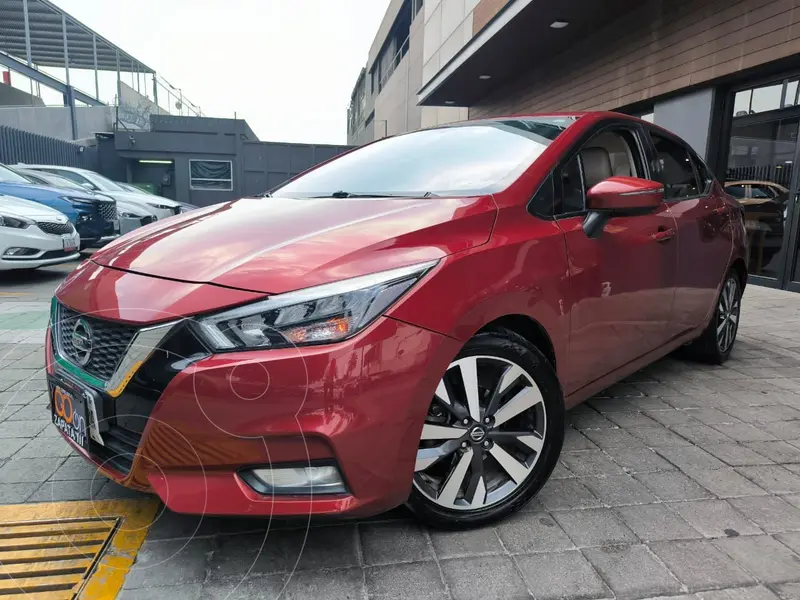 Foto Nissan Versa Exclusive Aut usado (2020) color Rojo precio $270,000