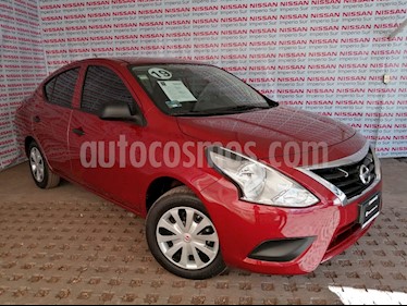 Nissan Versa Drive A/A usado (2019) color Rojo precio $175,000