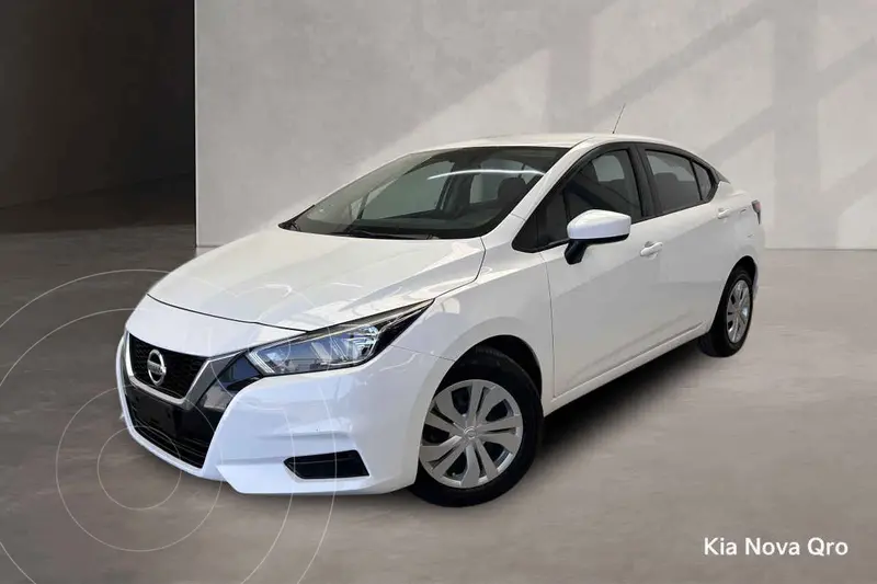 Foto Nissan Versa Sense Aut usado (2020) color Blanco financiado en mensualidades(enganche $66,762 mensualidades desde $5,731)