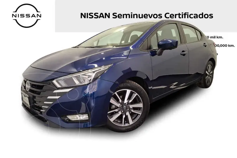 Foto Nissan Versa Advance Aut usado (2023) color Azul precio $305,000