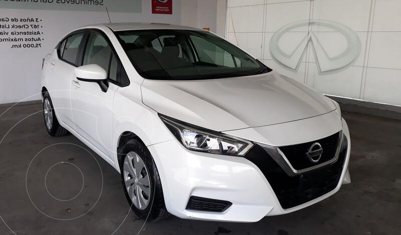 Nissan Versa Sense Aut usado (2020) color Blanco precio $249,800