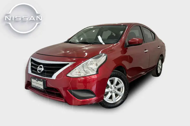 Foto Nissan Versa Sense Aut usado (2019) color Rojo precio $200,000