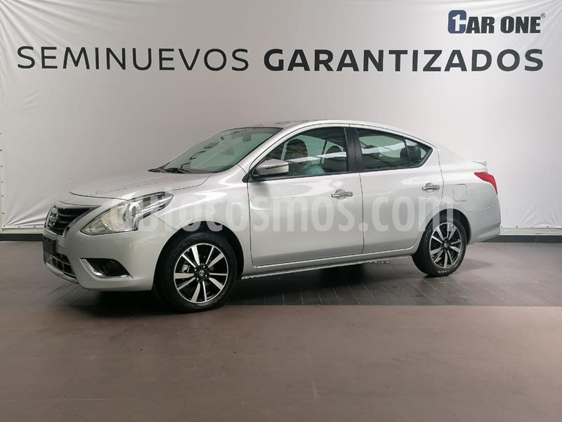 Nissan Versa Exclusive NAVI Aut usado (2019) color Plata precio $270,000