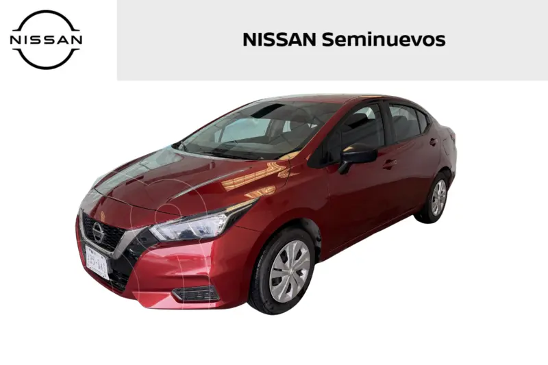 Foto Nissan Versa Sense usado (2022) color Rojo precio $275,000