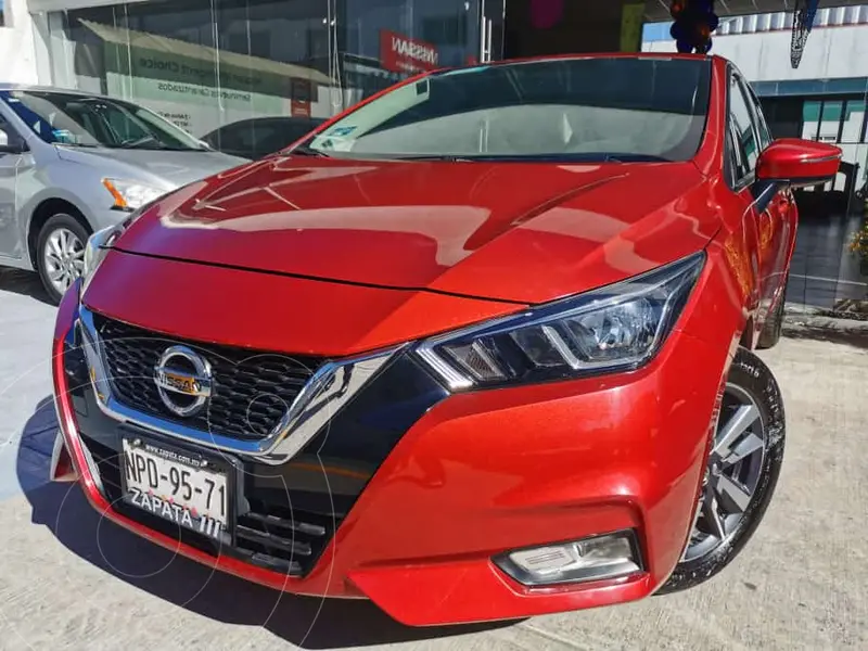Foto Nissan Versa Advance usado (2020) color Rojo precio $290,000