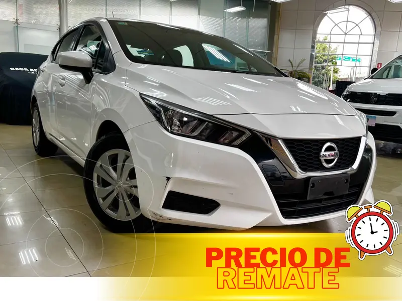 Foto Nissan Versa Sense Aut usado (2021) color Blanco precio $235,000
