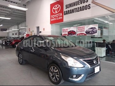 foto Nissan Versa 4p Exclusive L4/1.6 Aut usado (2017) color Azul precio $189,000