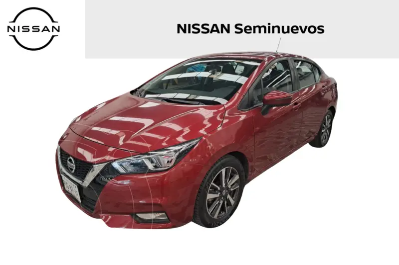 Foto Nissan Versa Advance Aut usado (2021) color Rojo precio $253,000